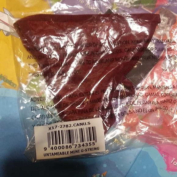 Fredrick's of Hollywood Burgundy Leopard Bra & Panty Set 32D & (S) - Picture 8 of 16